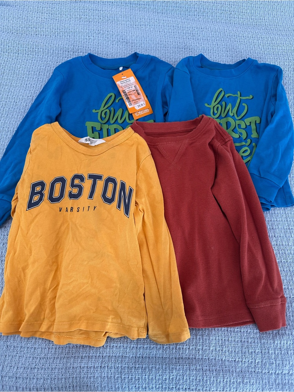 4 long sleeve shirts 4T